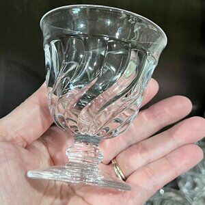 4 Colony Crystal by Fostoria  fruit oyster cup Pattern Code: FOSCOLO